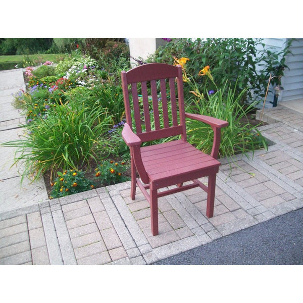 Classic Outdoor Dining Chair HDPE Poly - Buy Online at dailyhubess.shop