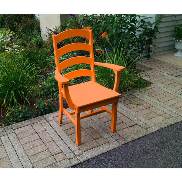 Ladderback Dining Chair HDPE Poly Plastic - Buy Online at dailyhubess.shop