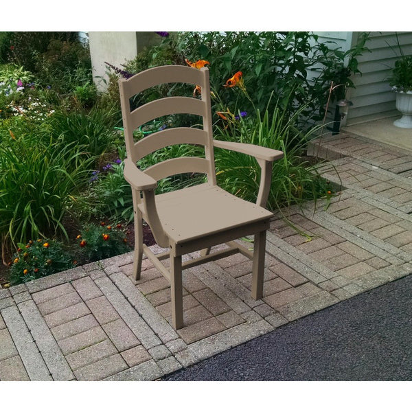 Ladderback Dining Chair HDPE Poly Plastic - Buy Online at dailyhubess.shop