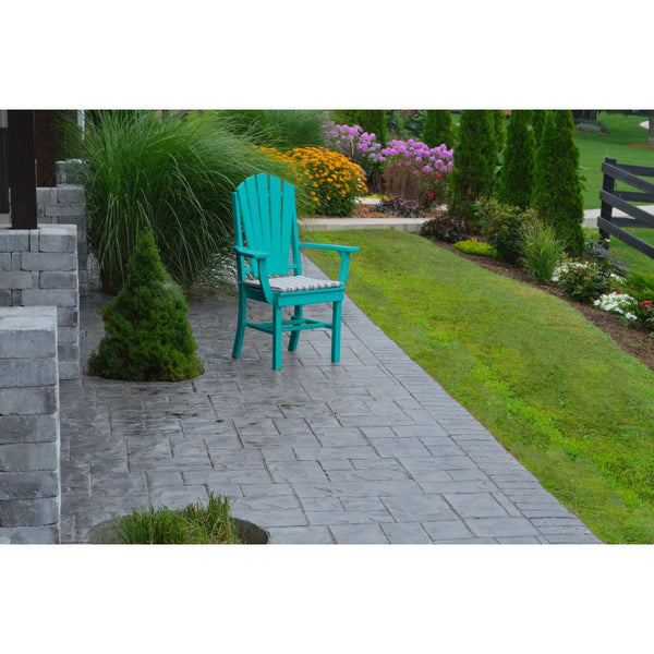 Outdoor Adirondack HDPE Poly Deck Dining Chair - Buy Online at dailyhubess.shop
