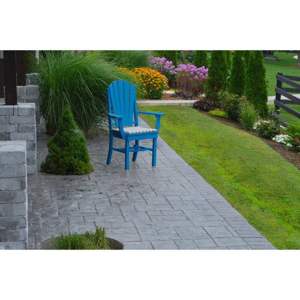 Outdoor Adirondack HDPE Poly Deck Dining Chair - Buy Online at dailyhubess.shop