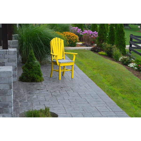 Outdoor Adirondack HDPE Poly Deck Dining Chair - Buy Online at dailyhubess.shop
