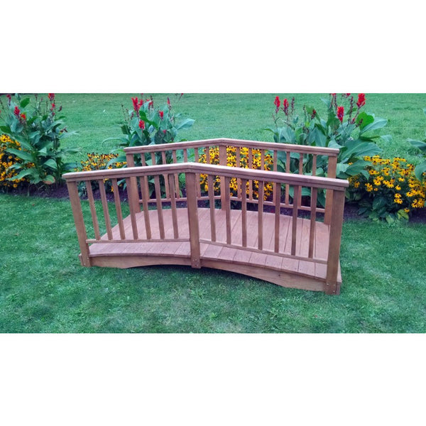 Baluster Garden Bridge w/ Rails - Pine - Buy Online at dailyhubess.shop