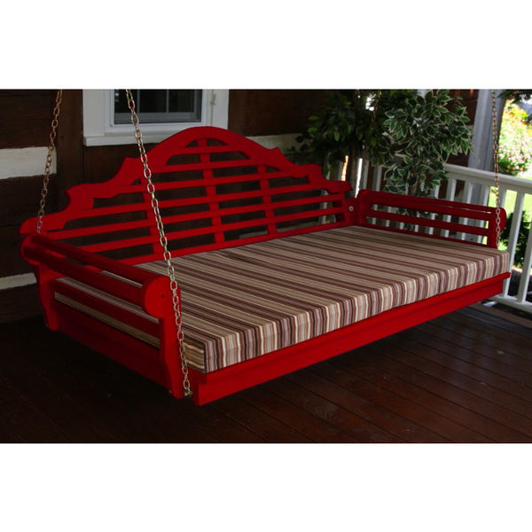 75" Twin Mattress Marlboro Swingbed in Yellow Pine - Buy Online at dailyhubess.shop