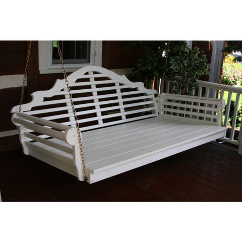 75" Twin Mattress Marlboro Swingbed in Yellow Pine - Buy Online at dailyhubess.shop