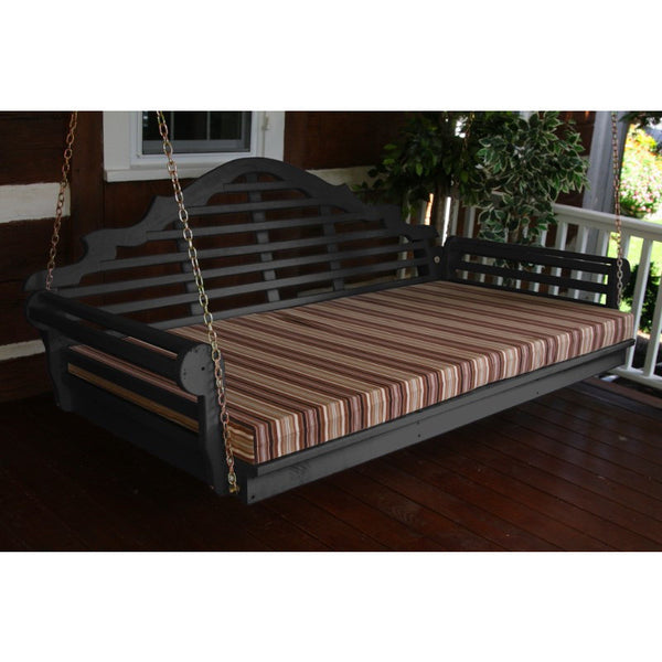 75" Twin Mattress Marlboro Swingbed in Yellow Pine - Buy Online at dailyhubess.shop