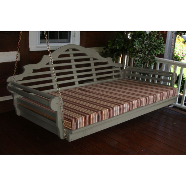 75" Twin Mattress Marlboro Swingbed in Yellow Pine - Buy Online at dailyhubess.shop