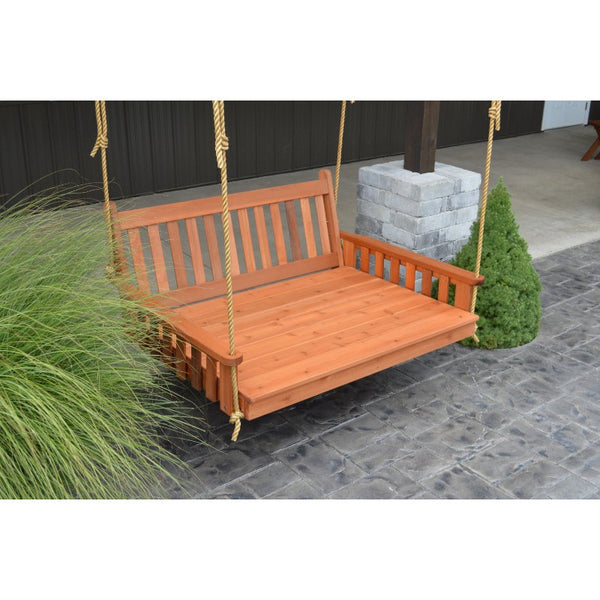 Traditional English Swingbed in Cedar - Buy Online at dailyhubess.shop