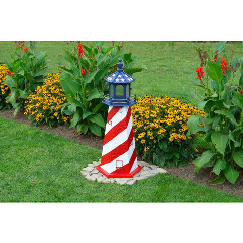 Patriotic, USA Replica Lighthouse - Buy Online at dailyhubess.shop
