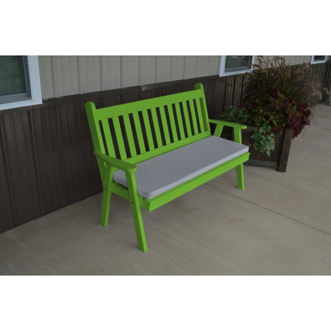 Traditional English Garden Bench in Pine Wood - Buy Online at dailyhubess.shop