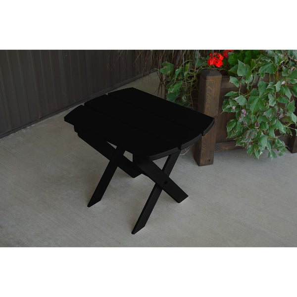 Folding Oval End Table in Pine - Buy Online at dailyhubess.shop