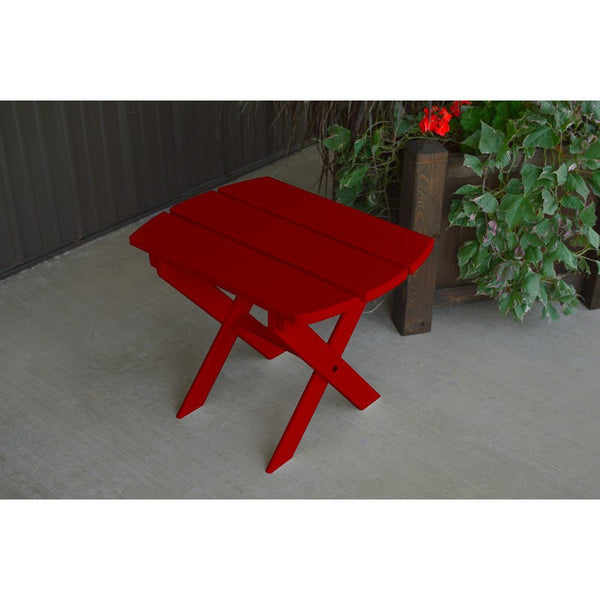Folding Oval End Table in Pine - Buy Online at dailyhubess.shop