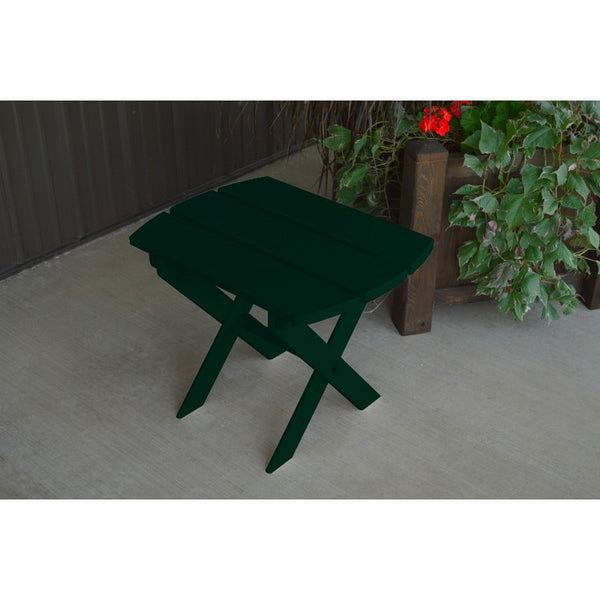 Folding Oval End Table in Pine - Buy Online at dailyhubess.shop