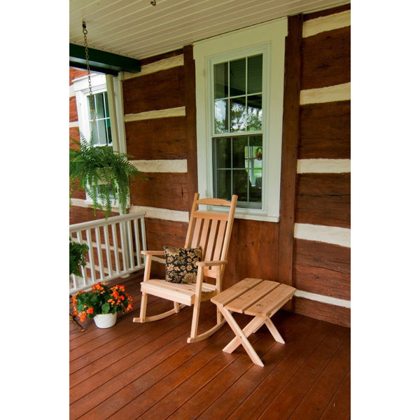 Classic Porch Rocker in Cedar Wood - Buy Online at dailyhubess.shop