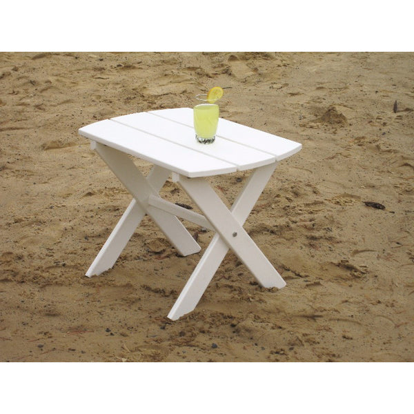 Folding End Table in HDPE Poly - Buy Online at dailyhubess.shop