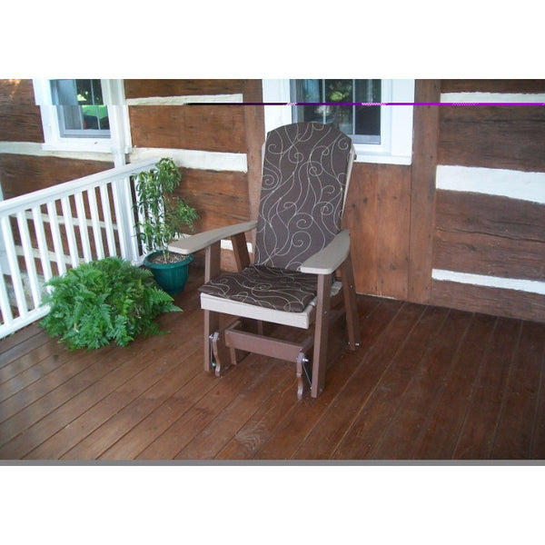 Adirondack Gliding Chair in Poly HDPE Recycled Plastic - Buy Online at dailyhubess.shop