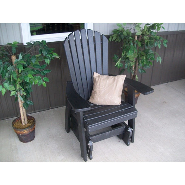 Adirondack Gliding Chair in Poly HDPE Recycled Plastic - Buy Online at dailyhubess.shop