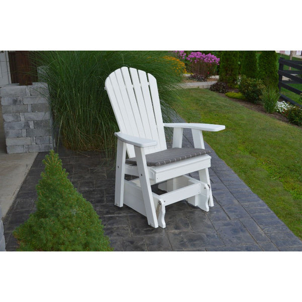 Adirondack Gliding Chair in Poly HDPE Recycled Plastic - Buy Online at dailyhubess.shop