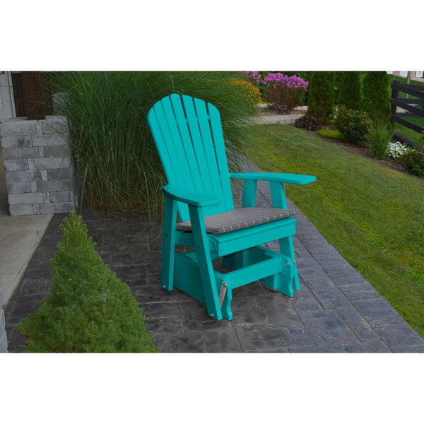 Adirondack Gliding Chair in Poly HDPE Recycled Plastic - Buy Online at dailyhubess.shop