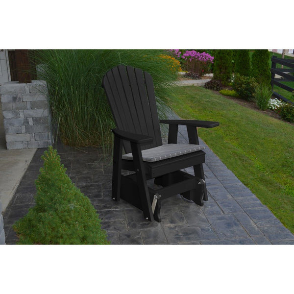 Adirondack Gliding Chair in Poly HDPE Recycled Plastic - Buy Online at dailyhubess.shop