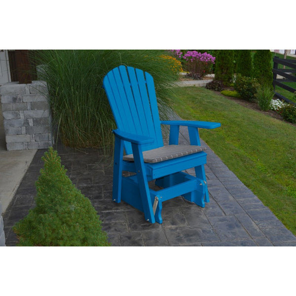 Adirondack Gliding Chair in Poly HDPE Recycled Plastic - Buy Online at dailyhubess.shop