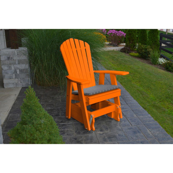 Adirondack Gliding Chair in Poly HDPE Recycled Plastic - Buy Online at dailyhubess.shop