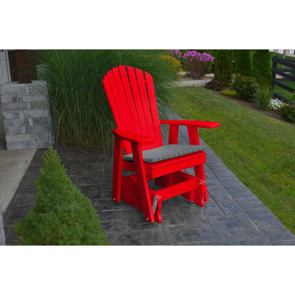 Adirondack Gliding Chair in Poly HDPE Recycled Plastic - Buy Online at dailyhubess.shop