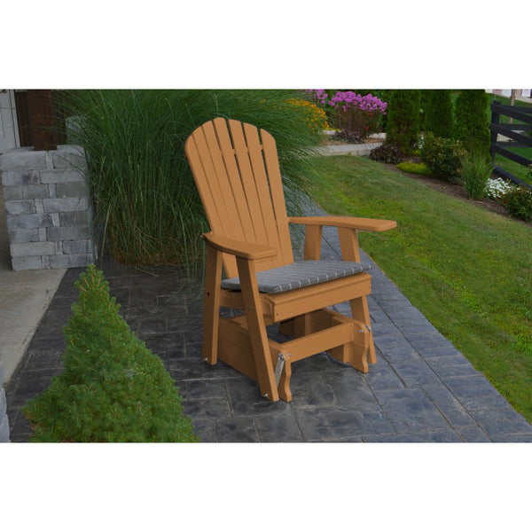 Adirondack Gliding Chair in Poly HDPE Recycled Plastic - Buy Online at dailyhubess.shop