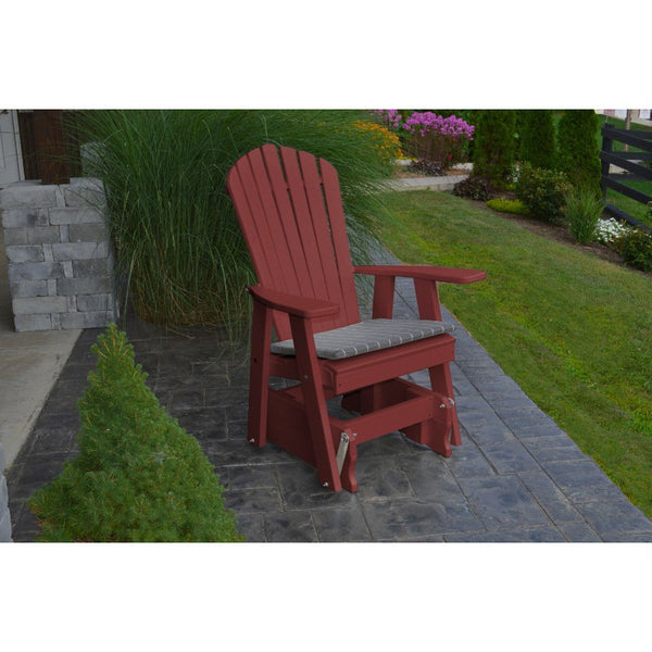 Adirondack Gliding Chair in Poly HDPE Recycled Plastic - Buy Online at dailyhubess.shop