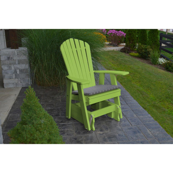 Adirondack Gliding Chair in Poly HDPE Recycled Plastic - Buy Online at dailyhubess.shop