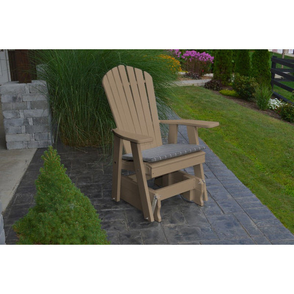 Adirondack Gliding Chair in Poly HDPE Recycled Plastic - Buy Online at dailyhubess.shop