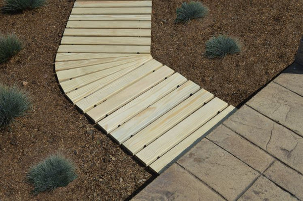 Roll-up Pine Wood Walkways