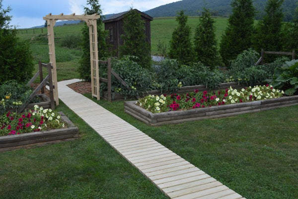 Roll-up Pine Wood Walkways