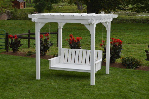 Bradford Pergola with Swing Hangers