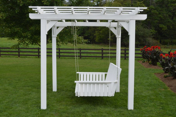 Bradford Pergola with Swing Hangers