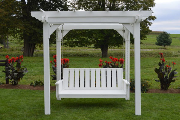 Bradford Pergola with Swing Hangers