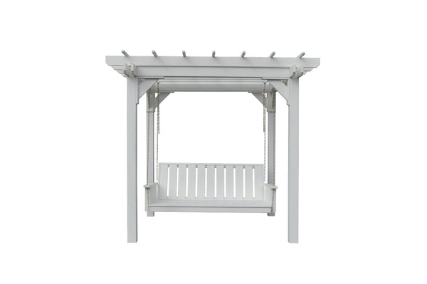 Bradford Pergola with Swing Hangers