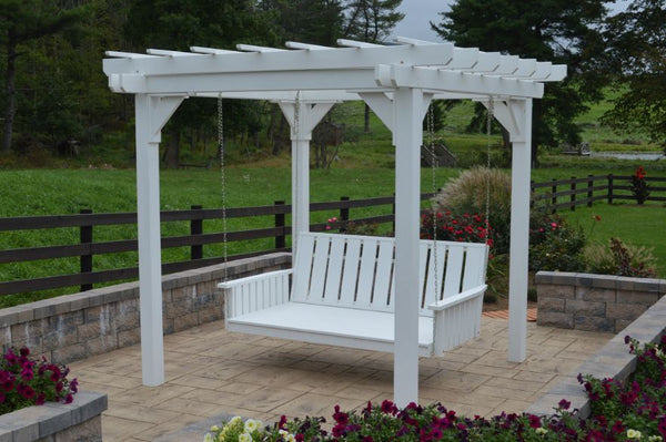 Bradford Pergola with Swing Hangers