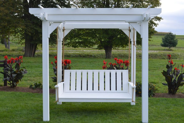 Bradford Pergola with Swing Hangers