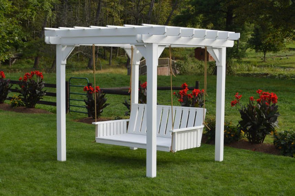 Bradford Pergola with Swing Hangers