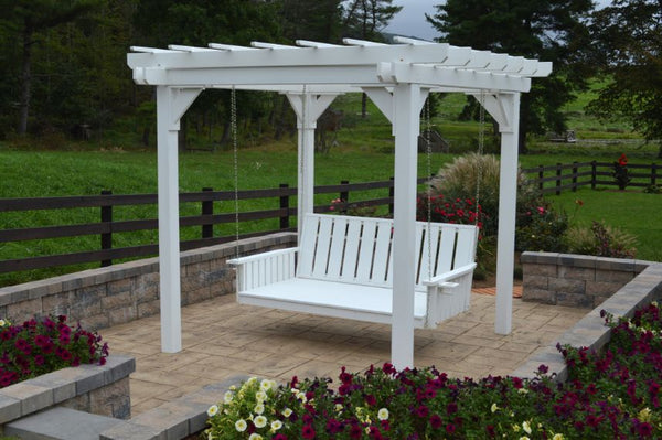 Bradford Pergola with Swing Hangers
