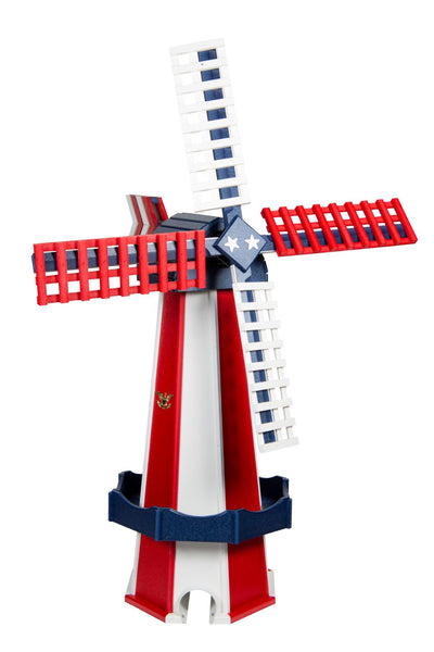 Customized Wood and Poly HDPE Windmills