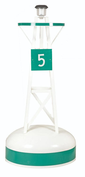 Buoy Sea Lake Home Theme Decor Custom Numbers Solar Light