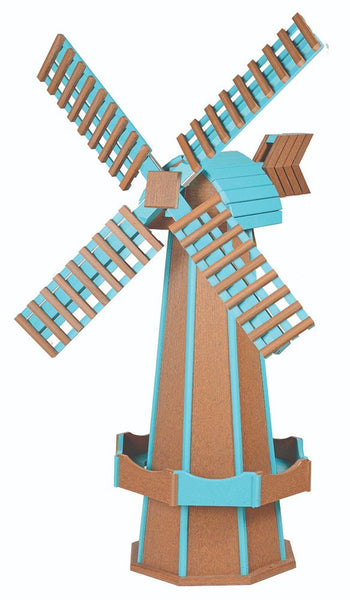 Customized Wood and Poly HDPE Windmills