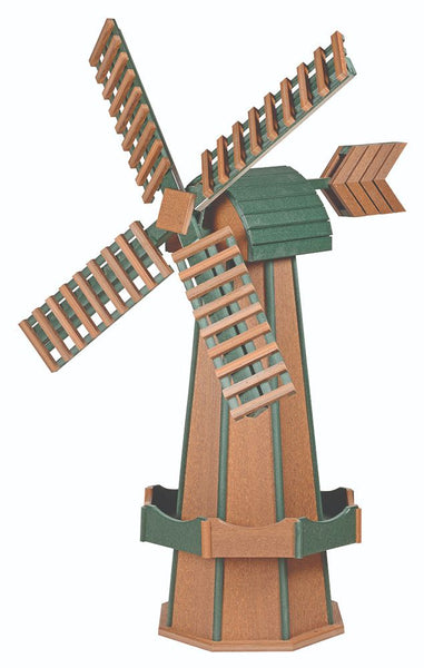 Customized Wood and Poly HDPE Windmills