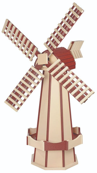 Customized Wood and Poly HDPE Windmills