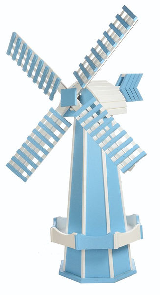 Customized Wood and Poly HDPE Windmills