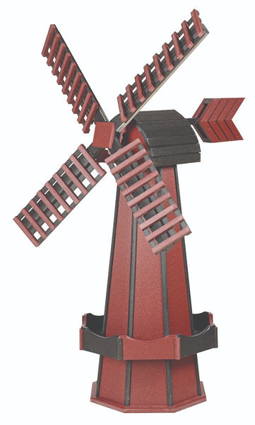 Customized Wood and Poly HDPE Windmills