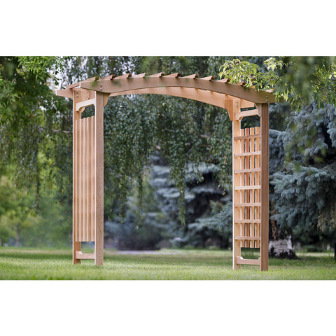 8 Foot Cedar Wedding Arbor - All Things Cedar - Buy Online at dailyhubess.shop