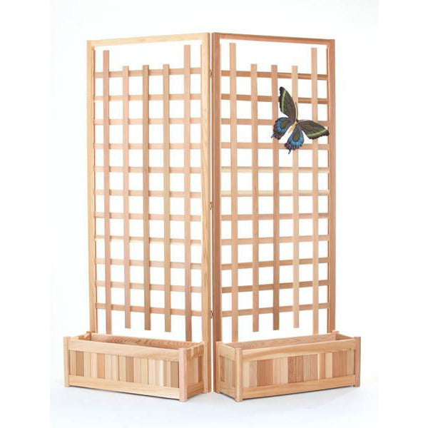 Planter Sets w/ Trellis PL30U-Twin - All Things Cedar - Buy Online at dailyhubess.shop